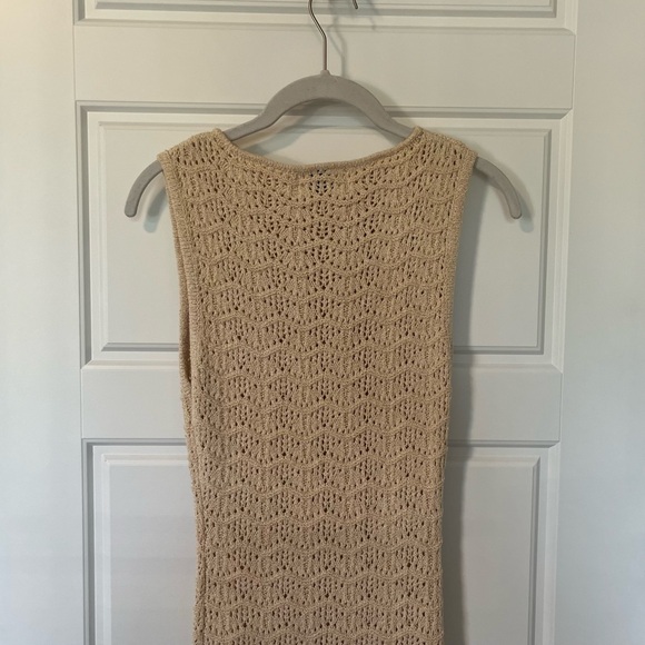 DISSH Cream Knit Maxi Dress | S - Picture 5 of 7